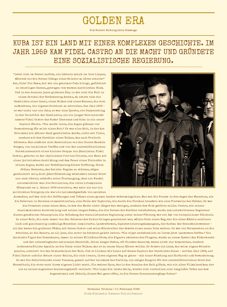 Kuba ist ein Land mit einer komplexen Geschichte. Im Jahr 1959 kam Fidel Castro an die Macht und gründete eine sozialistische Regierung.