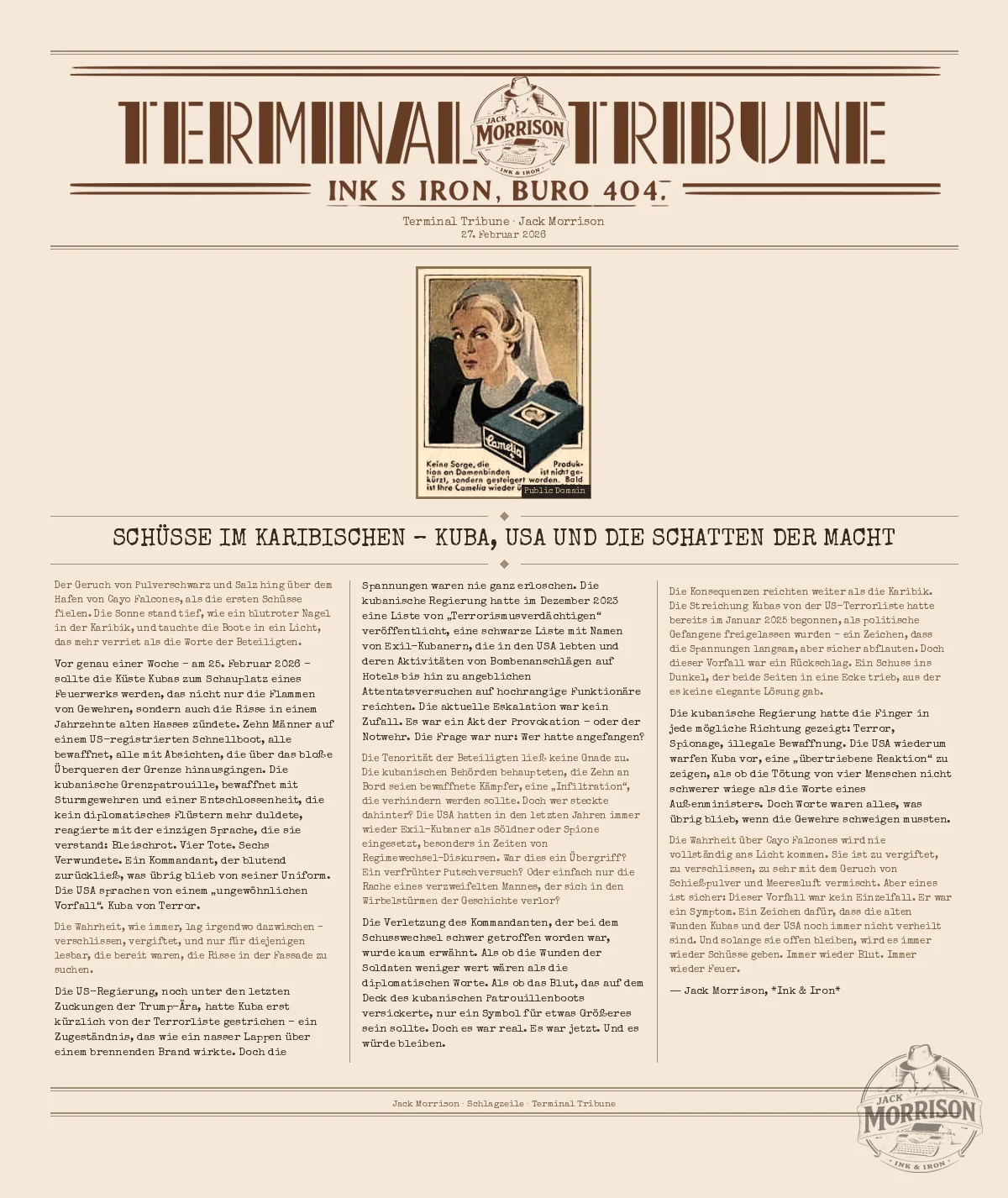 Schüsse im Karibischen – Kuba, USA und die Schatten der Macht