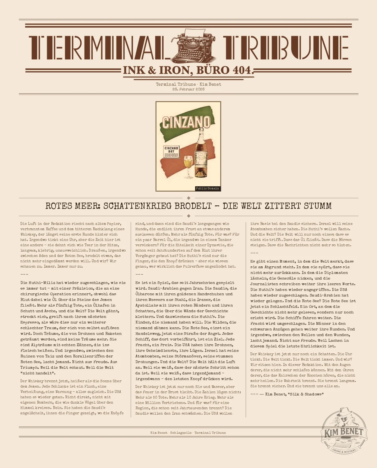 Rotes Meer: Schattenkrieg brodelt – die Welt zittert stumm