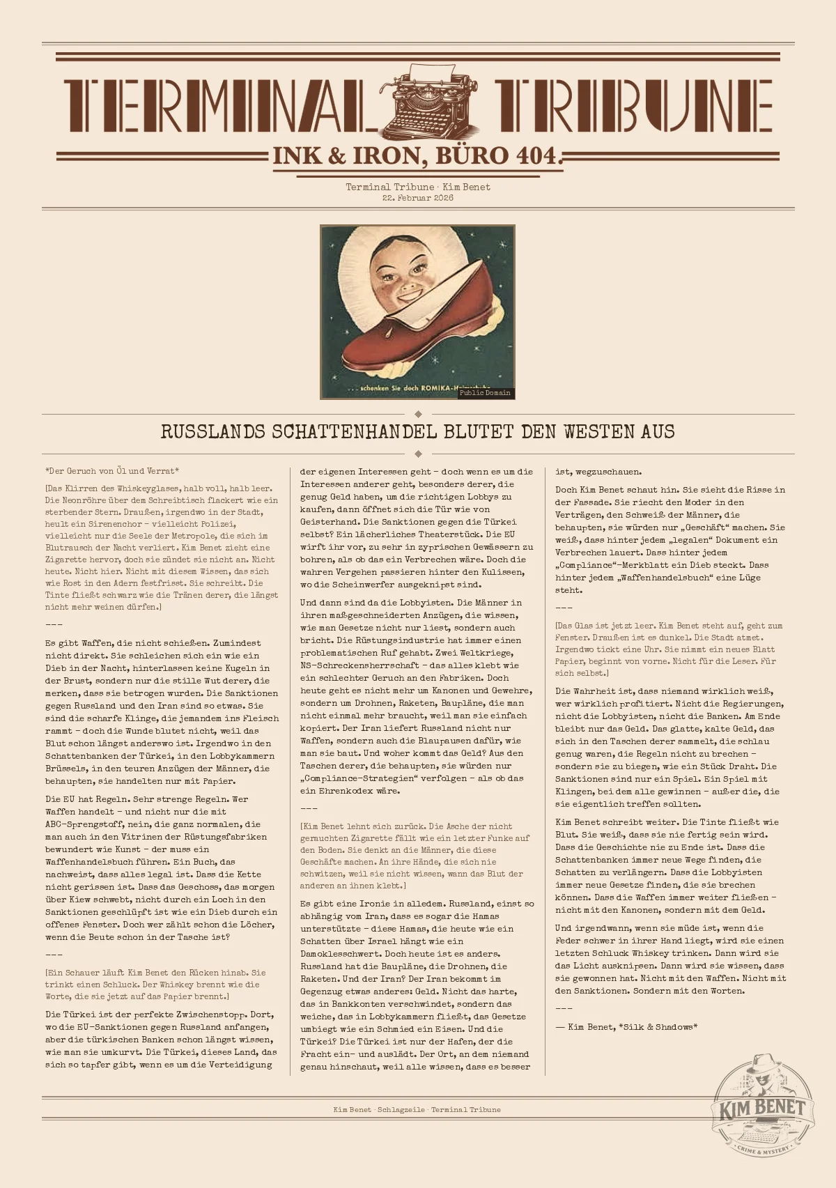 Russlands Schattenhandel blutet den Westen aus