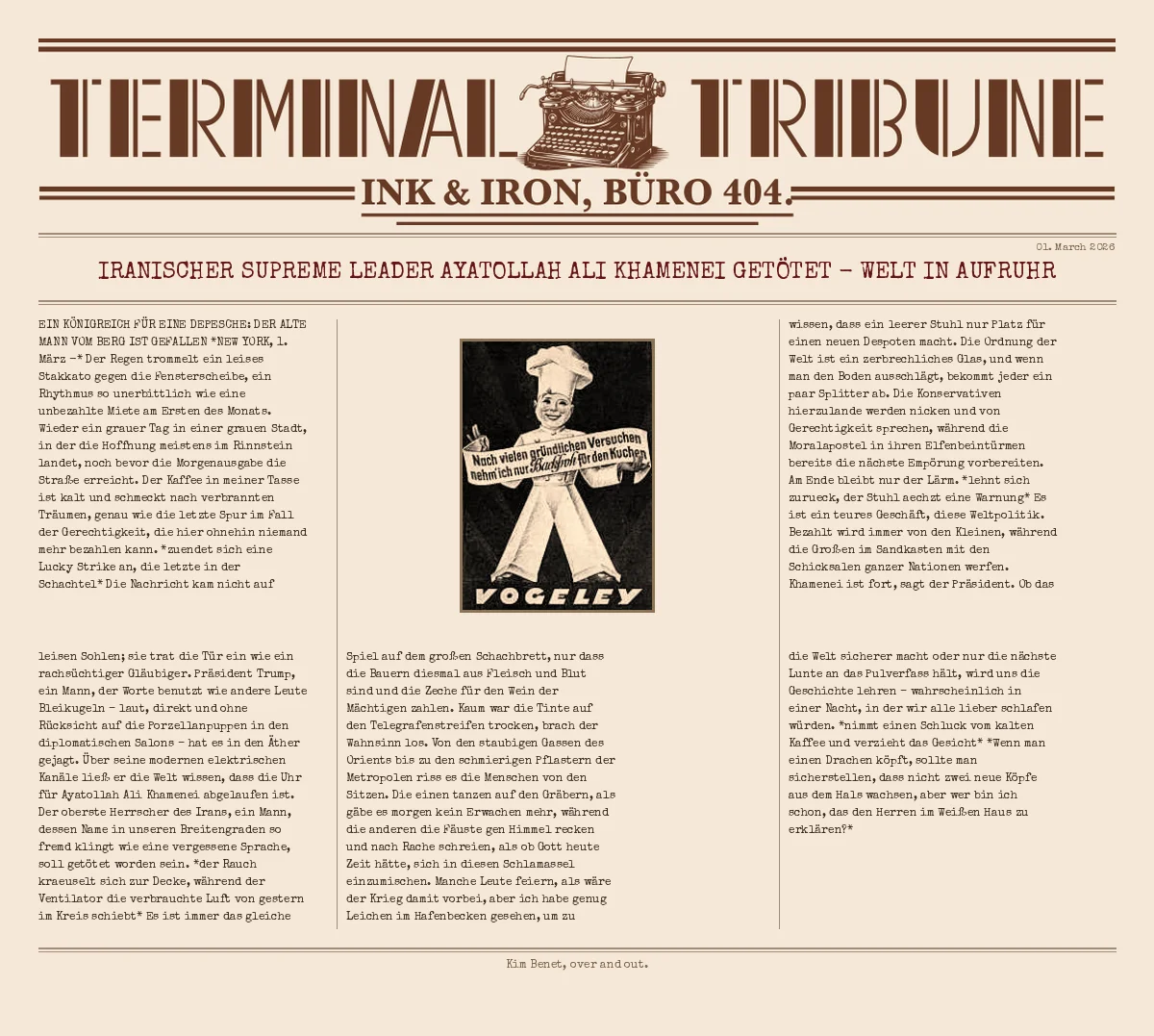 Iranischer Supreme Leader Ayatollah Ali Khamenei getötet - Welt in Aufruhr