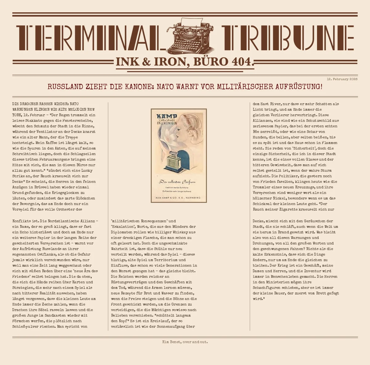 RUSSLAND ZIEHT DIE KANONE: NATO warnt vor militärischer Aufrüstung!