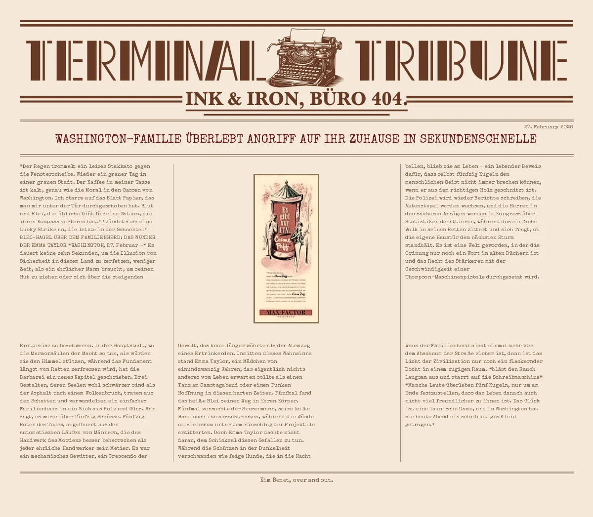 Washington-Familie überlebt Angriff auf ihr Zuhause in Sekundenschnelle