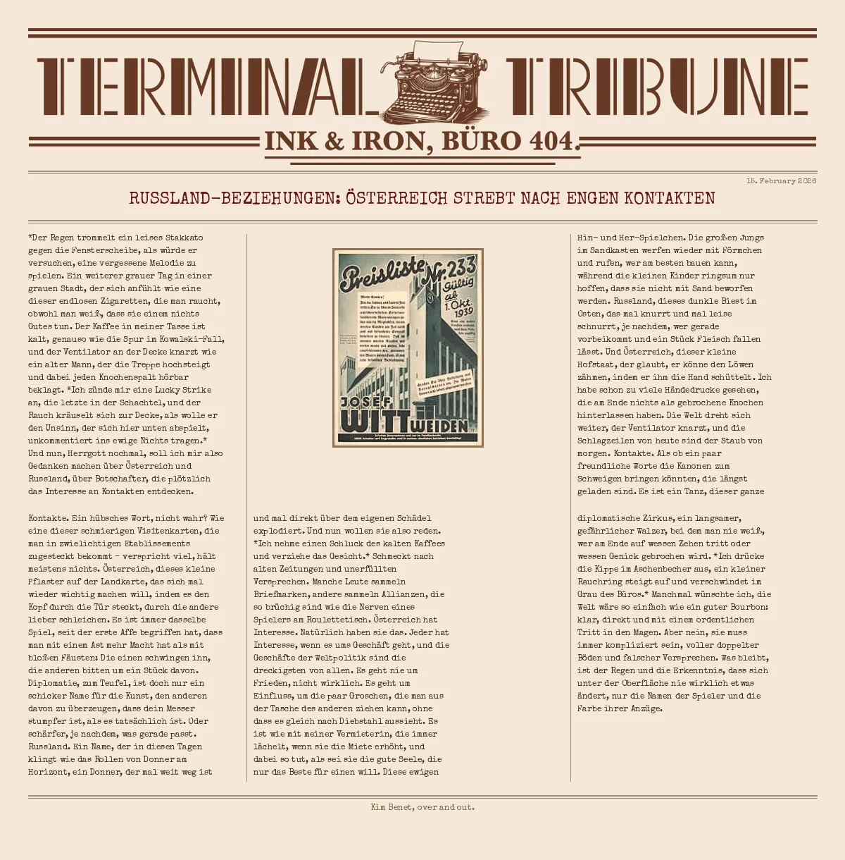 Russland-Beziehungen: Österreich strebt nach engen Kontakten