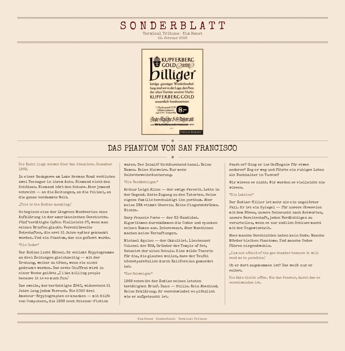 Das Phantom von San Francisco