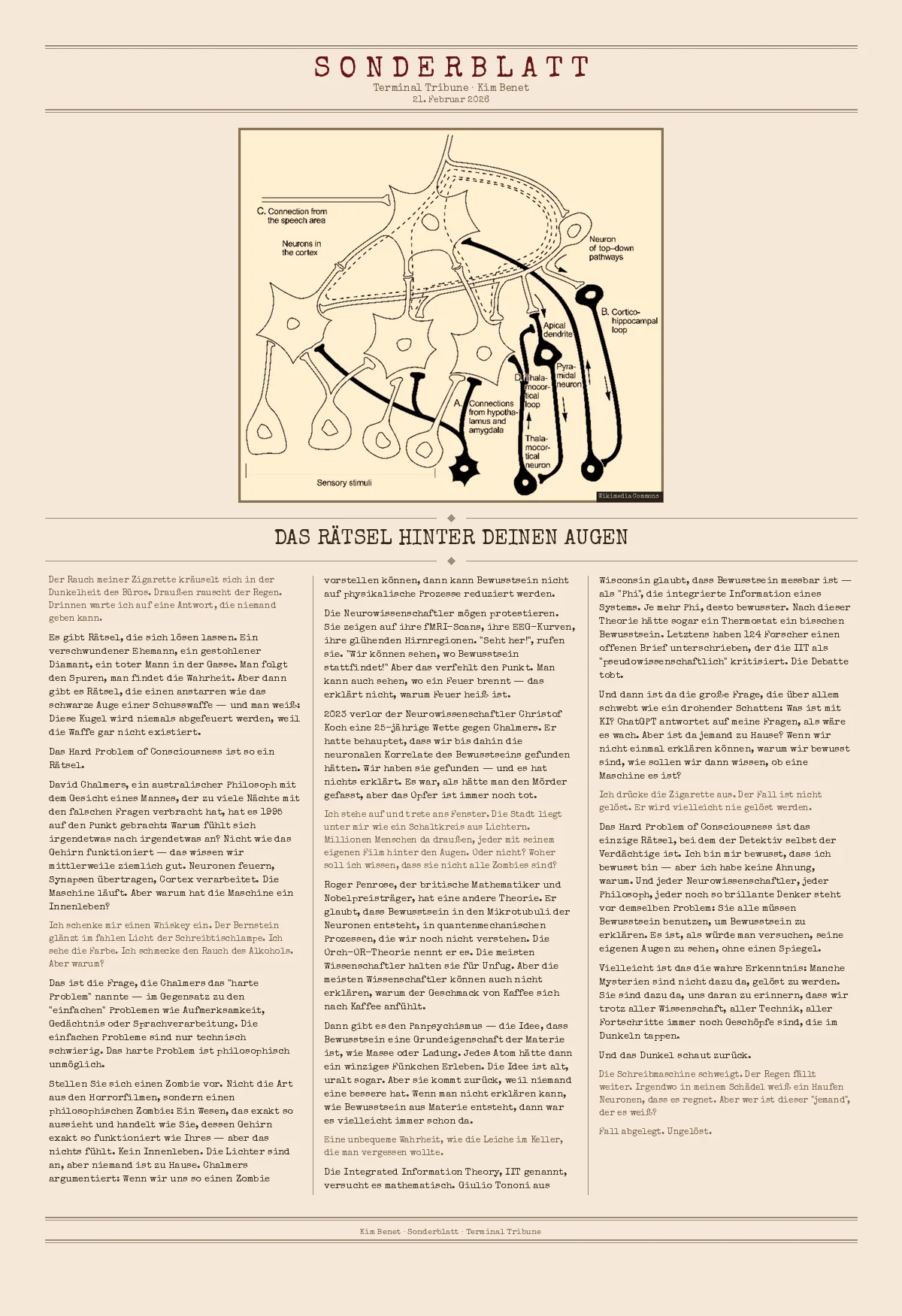 Das Rätsel Hinter Deinen Augen