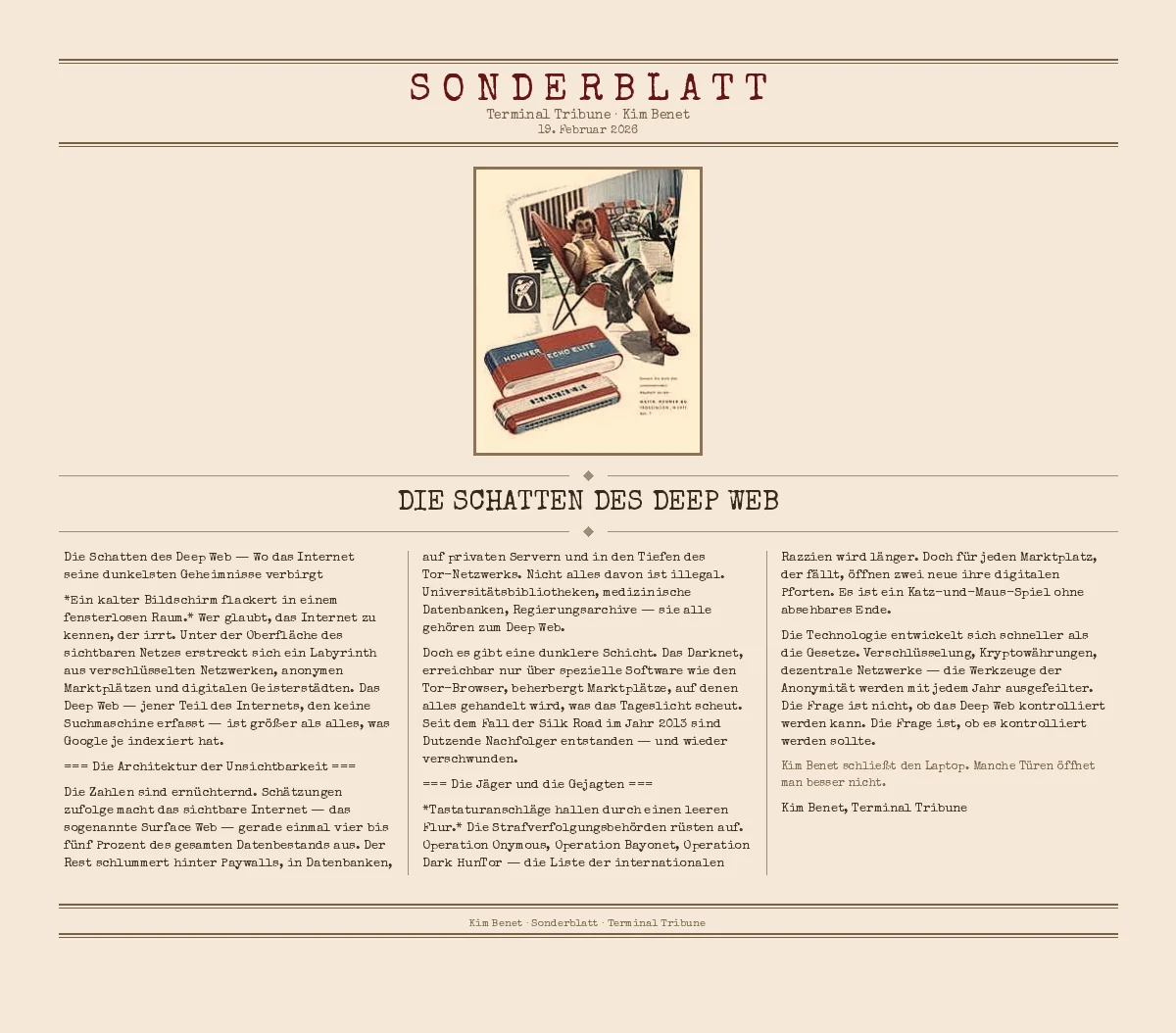 Die Schatten des Deep Web