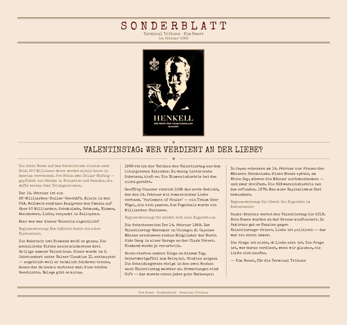 Valentinstag: Wer verdient an der Liebe?