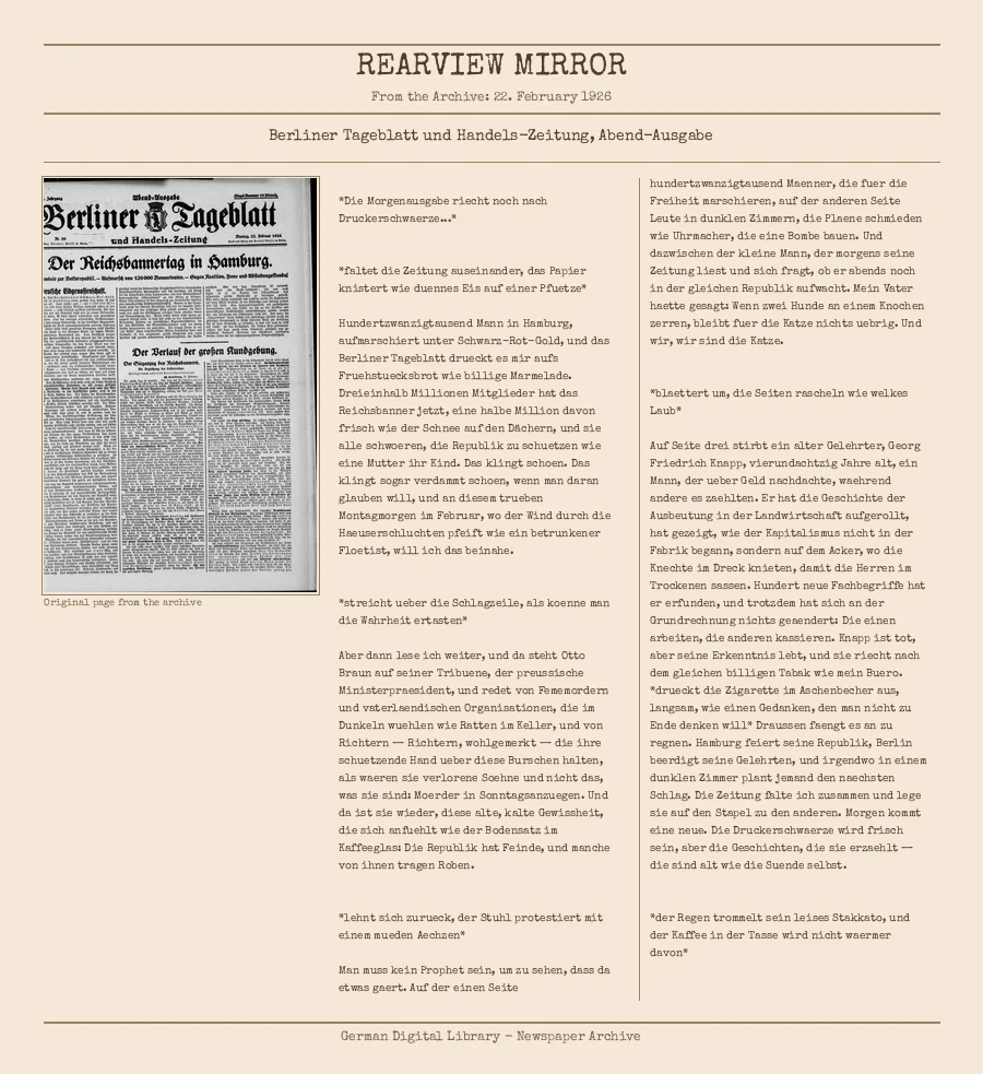 Der Trenchcoat von Burberry