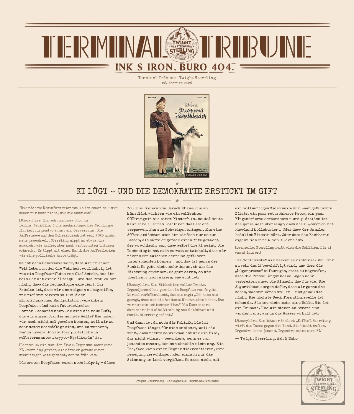 KI lügt – und die Demokratie erstickt im Gift