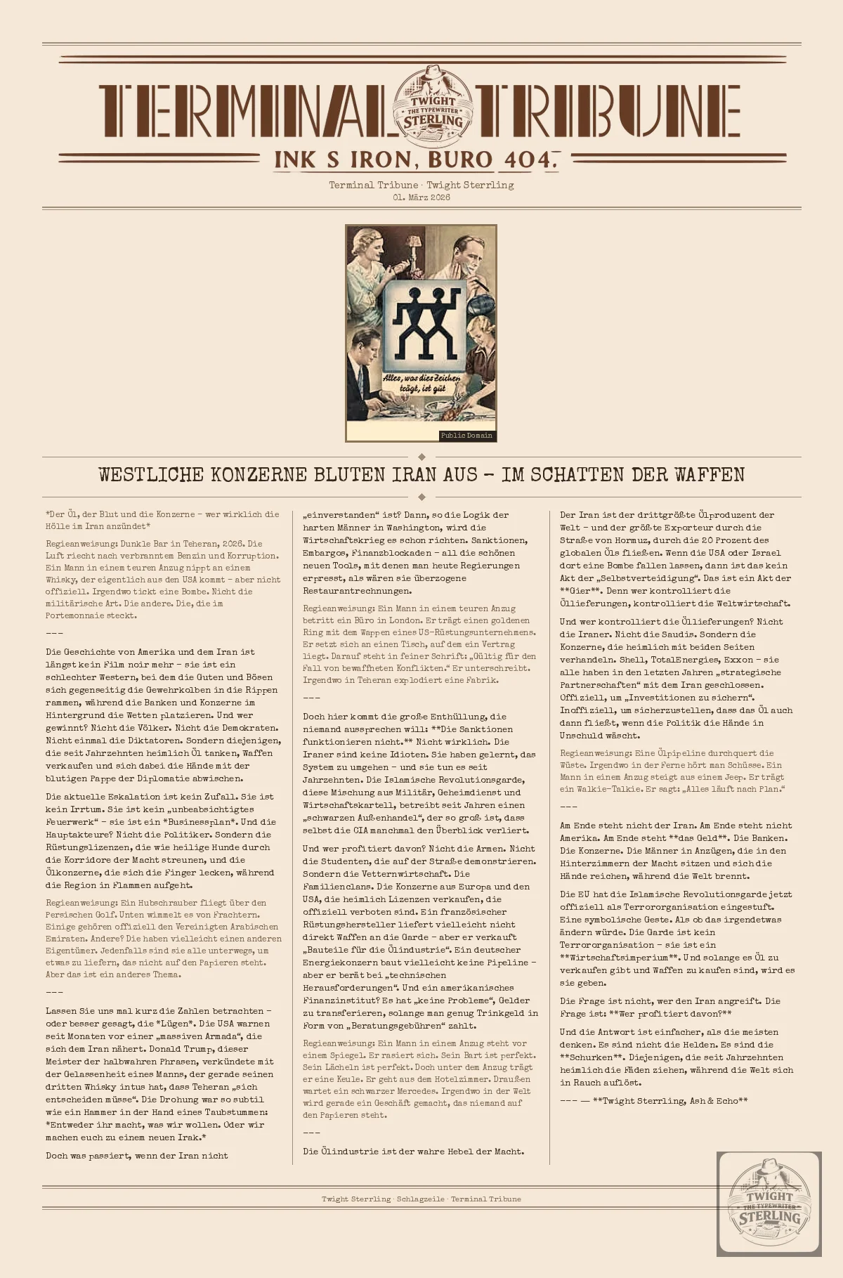 Westliche Konzerne bluten Iran aus – im Schatten der Waffen